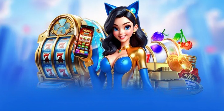 หน้าจอรวมเกมสล็อตและวงล้อสีสันสดใสของ 68gth